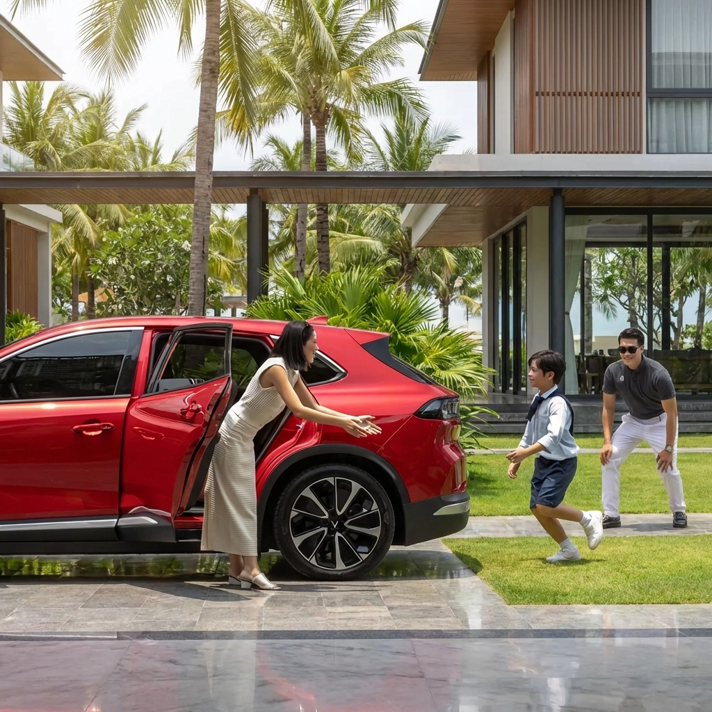 Ngoại thất VinFast VF 8 sang trọng